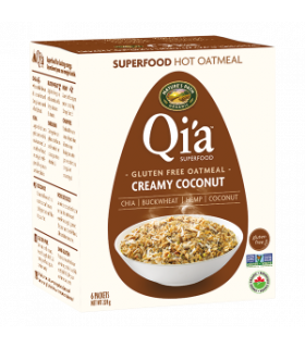 Qi'a Superfood Hot Oatmeal Creamy Coconut