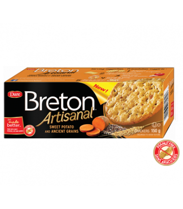 Artisanal Crackers Sweet Potato and Ancient Grains